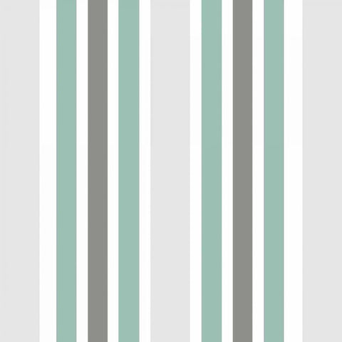 At The Shore Pattern White Modern Wood Framed Art Print by Allen, Kimberly