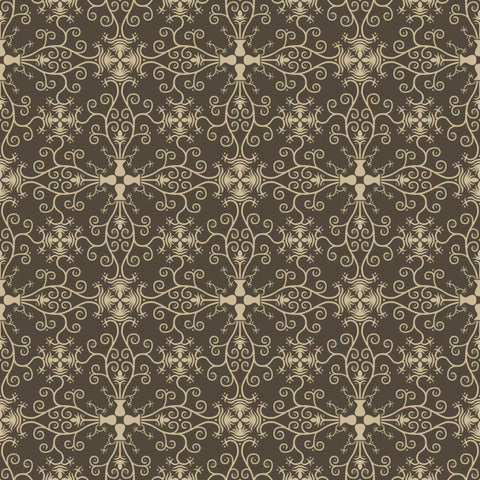 Lets Travel Pattern 1 Gold Ornate Wood Framed Art Print with Double Matting by Allen, Kimberly