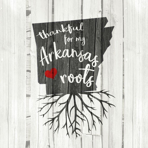 AR Roots Black Modern Wood Framed Art Print with Double Matting by Kimberly, Allen