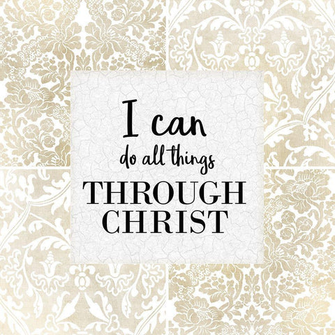 All Things 2 Gold Ornate Wood Framed Art Print with Double Matting by Kimberly, Allen