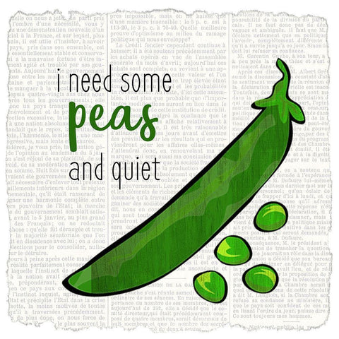 Just Veggie 5 White Modern Wood Framed Art Print by Kimberly, Allen
