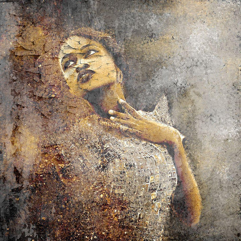 Dreamer Black Modern Wood Framed Art Print by Kimberly, Allen