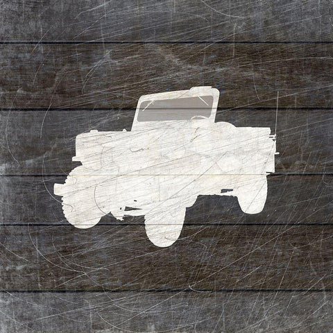 Military Vehicle 3 Gold Ornate Wood Framed Art Print with Double Matting by Kimberly, Allen