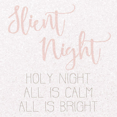 Slient Night Black Ornate Wood Framed Art Print with Double Matting by Kimberly, Allen