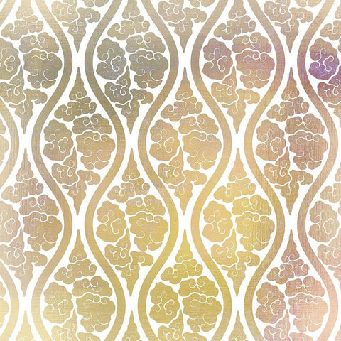 Watercolor Pattern 2 Black Modern Wood Framed Art Print by Kimberly, Allen