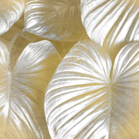 Tropic Gold 2 Black Modern Wood Framed Art Print by Kimberly, Allen