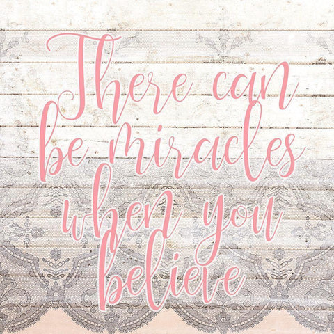Always Believe 3 Black Ornate Wood Framed Art Print with Double Matting by Kimberly, Allen
