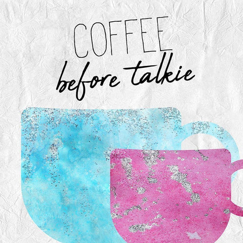 Coffee  Days 5 Black Ornate Wood Framed Art Print with Double Matting by Kimberly, Allen