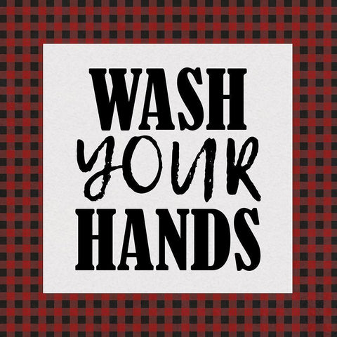 In the Bath Rules 3 Black Modern Wood Framed Art Print by Kimberly, Allen