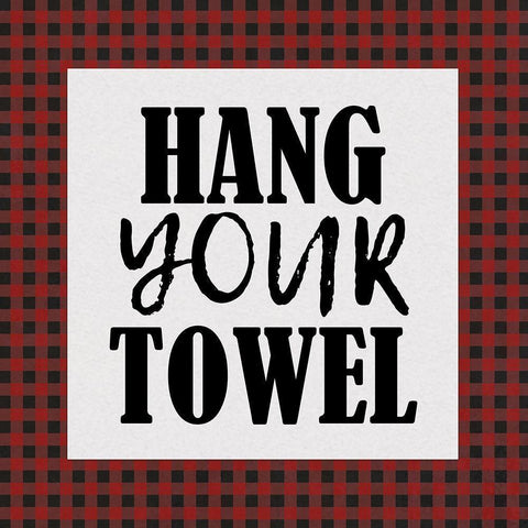 In the Bath Rules 4 White Modern Wood Framed Art Print by Kimberly, Allen