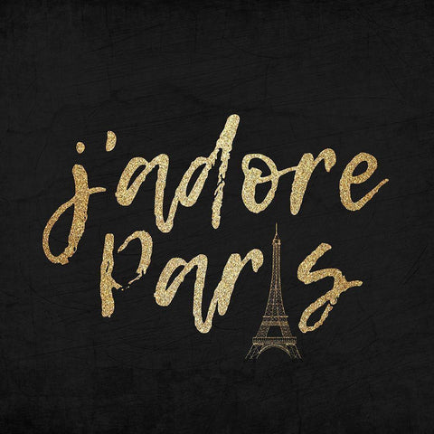 My Heart is in Paris 2 White Modern Wood Framed Art Print by Kimberly, Allen