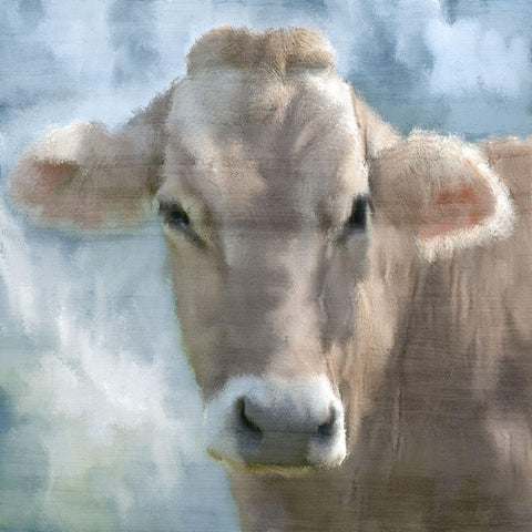 Bessie Gold Ornate Wood Framed Art Print with Double Matting by Kimberly, Allen