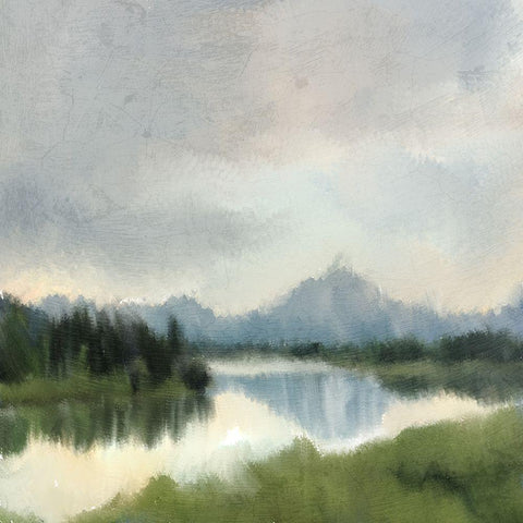 To the Mountains White Modern Wood Framed Art Print with Double Matting by Kimberly, Allen