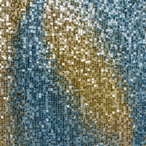 Sequins 2 Black Modern Wood Framed Art Print by Kimberly, Allen