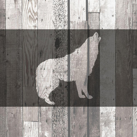 Wildlife 2 Black Modern Wood Framed Art Print with Double Matting by Kimberly, Allen