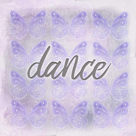 Dance Butterfly Black Modern Wood Framed Art Print by Allen, Kimberly