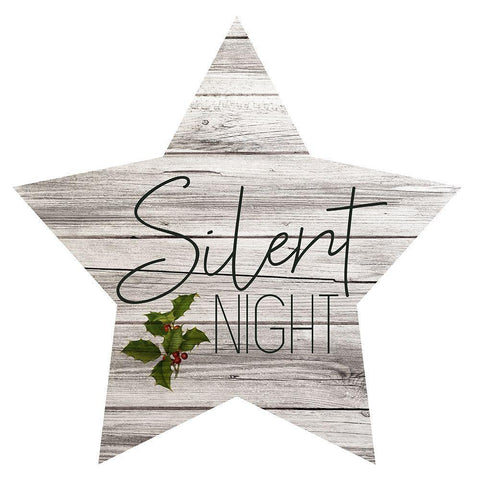 Farmhouse Christmas 1 White Modern Wood Framed Art Print with Double Matting by Kimberly, Allen