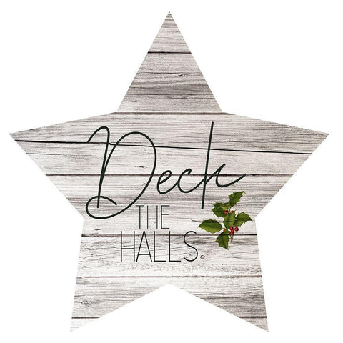 Farmhouse Christmas 2 White Modern Wood Framed Art Print by Kimberly, Allen