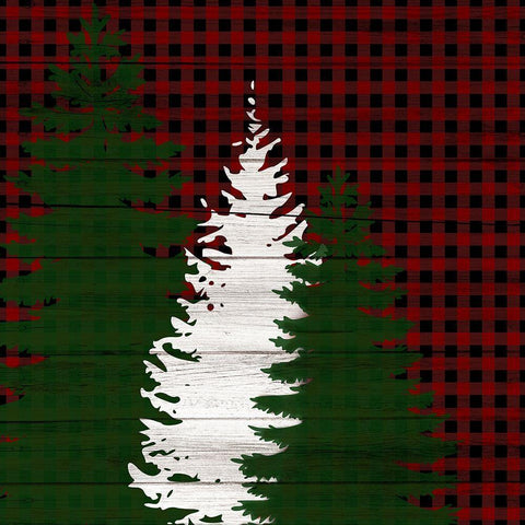 Farmhouse Christmas 12 Black Modern Wood Framed Art Print with Double Matting by Kimberly, Allen