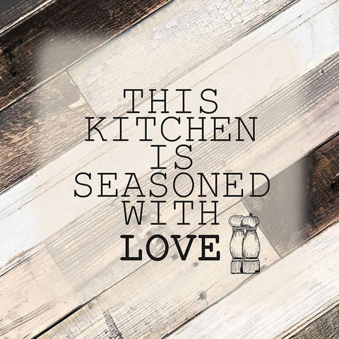 This Kitchen Black Ornate Wood Framed Art Print with Double Matting by Kimberly, Allen
