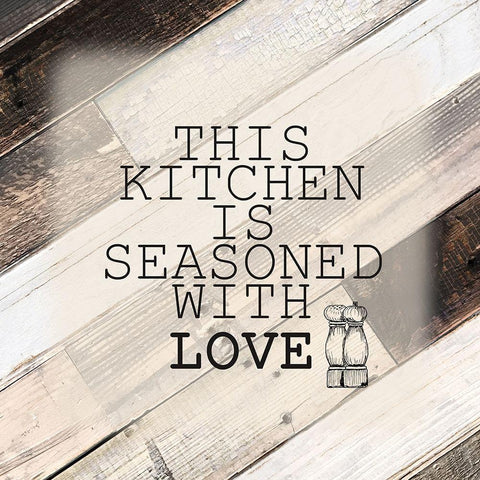This Kitchen Gold Ornate Wood Framed Art Print with Double Matting by Kimberly, Allen