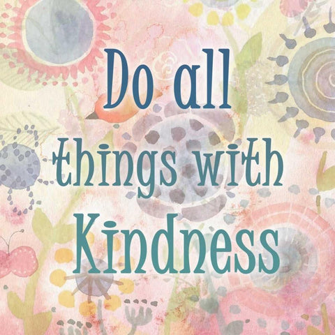 Do all Things Black Ornate Wood Framed Art Print with Double Matting by Allen, Kimberly