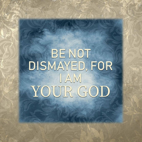 Isaiah 41-2 Gold Ornate Wood Framed Art Print with Double Matting by Kimberly, Allen