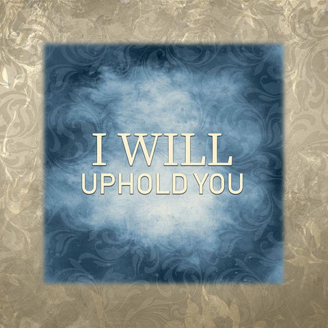 Isaiah 41-4 Black Modern Wood Framed Art Print by Kimberly, Allen