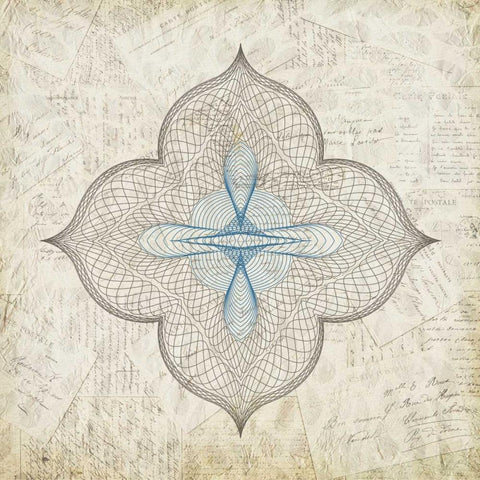 Flourish 2 Black Modern Wood Framed Art Print by Allen, Kimberly