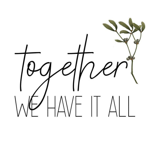 Family 3 White Modern Wood Framed Art Print by Kimberly, Allen