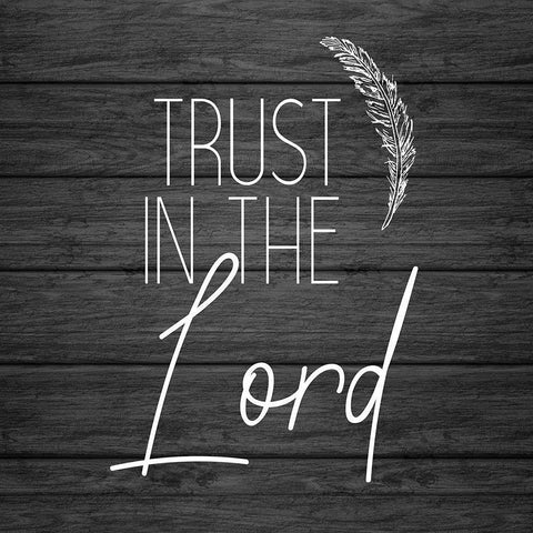 Be Still and Know 3 Black Modern Wood Framed Art Print by Kimberly, Allen