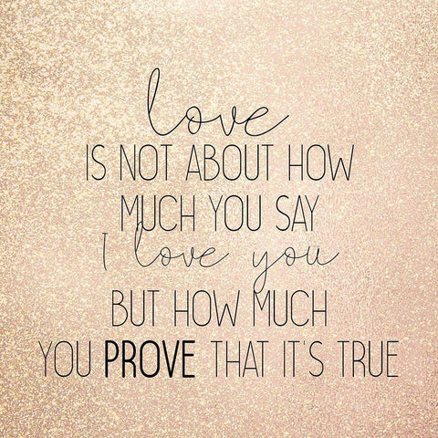 Love is Not Black Modern Wood Framed Art Print with Double Matting by Kimberly, Allen