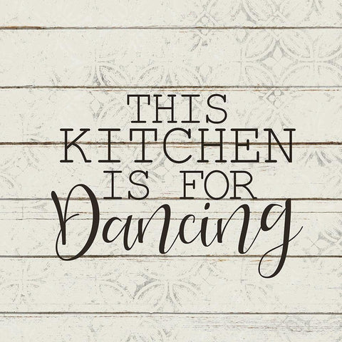 This Kitchen Black Ornate Wood Framed Art Print with Double Matting by Kimberly, Allen