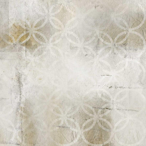 Geo 2 White Modern Wood Framed Art Print by Allen, Kimberly