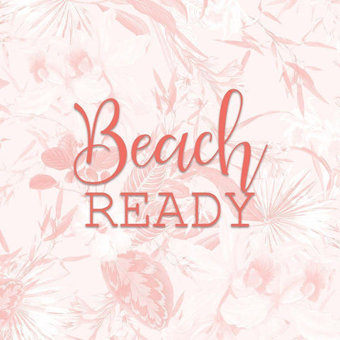 Beach Ready 2 Gold Ornate Wood Framed Art Print with Double Matting by Kimberly, Allen