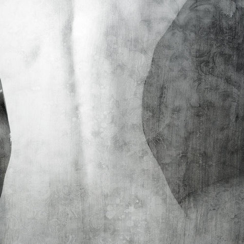 Silhouette 1 Black Modern Wood Framed Art Print by Kimberly, Allen