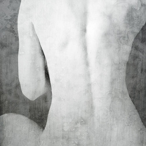 Silhouette 2 White Modern Wood Framed Art Print by Kimberly, Allen