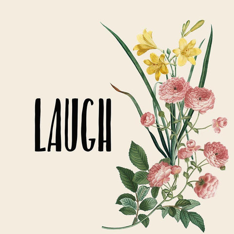 Live Laugh Love 4 Gold Ornate Wood Framed Art Print with Double Matting by Kimberly, Allen
