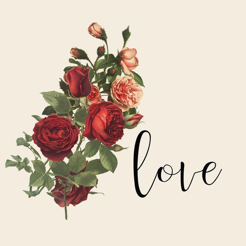 Live Laugh Love 5 Black Ornate Wood Framed Art Print with Double Matting by Kimberly, Allen