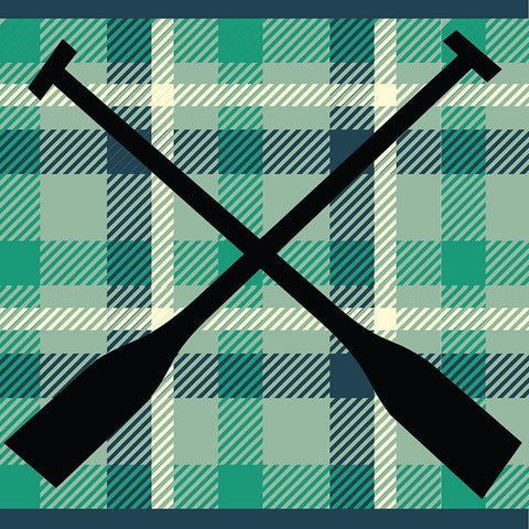 Welcome to The Woods 2 White Modern Wood Framed Art Print with Double Matting by Kimberly, Allen