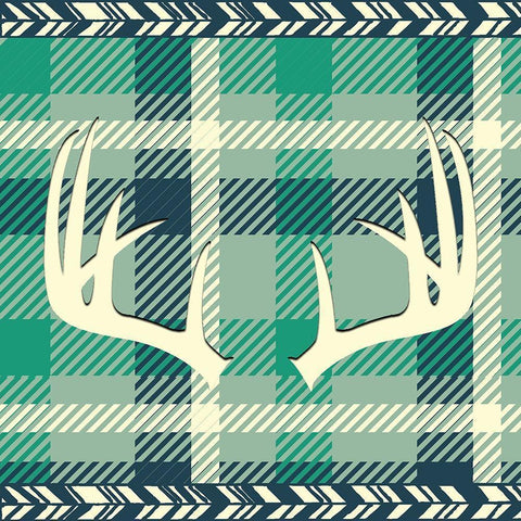 Welcome to The Woods 5 White Modern Wood Framed Art Print by Kimberly, Allen