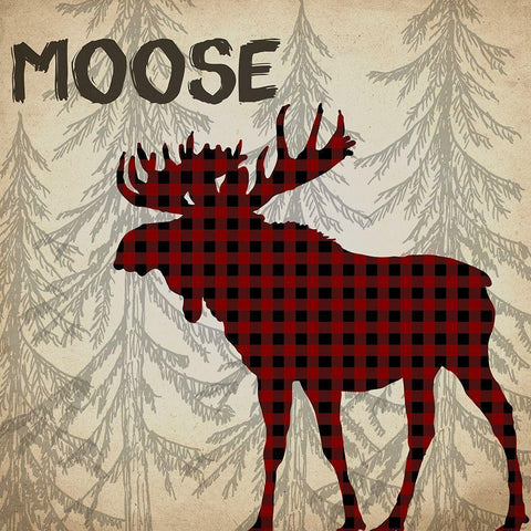 Rustic Lodge 5 White Modern Wood Framed Art Print by Kimberly, Allen