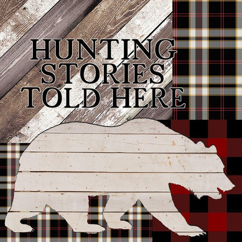 The Lodge 3 Black Ornate Wood Framed Art Print with Double Matting by Kimberly, Allen