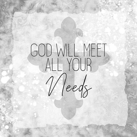 Be Still 4 White Modern Wood Framed Art Print with Double Matting by Kimberly, Allen