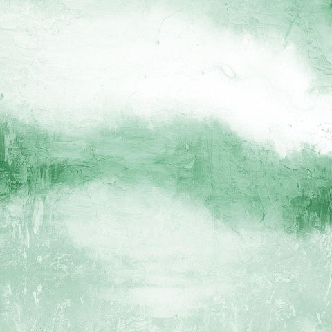 Horizon White Modern Wood Framed Art Print by Kimberly, Allen