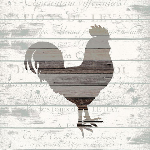 Farm Life 1 Black Ornate Wood Framed Art Print with Double Matting by Kimberly, Allen