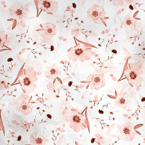 Floral Pattern 2 Black Ornate Wood Framed Art Print with Double Matting by Kimberly, Allen