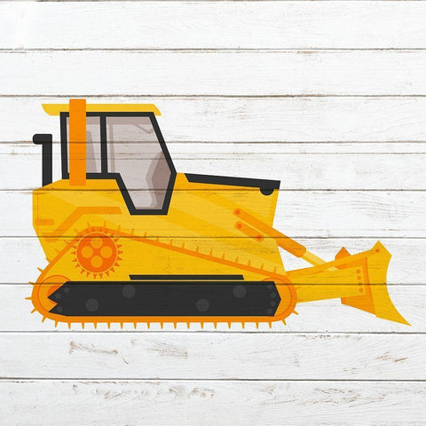 Safety First 1 Black Modern Wood Framed Art Print by Kimberly, Allen