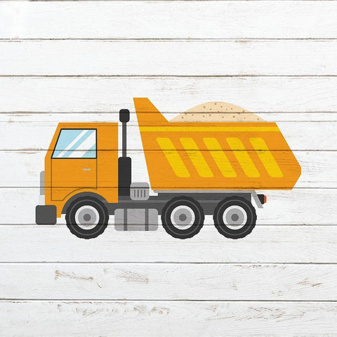 Safety First 4 Gold Ornate Wood Framed Art Print with Double Matting by Kimberly, Allen