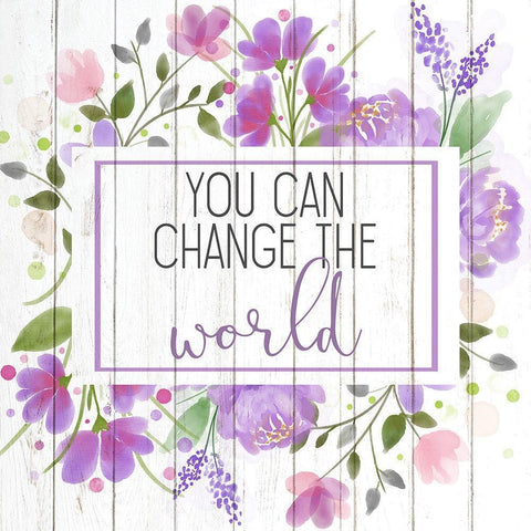 You Can Gold Ornate Wood Framed Art Print with Double Matting by Kimberly, Allen